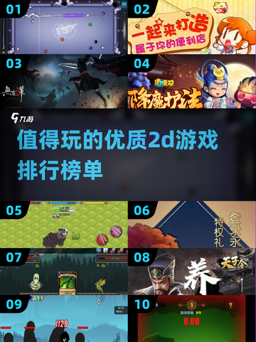 🔥2025最受欢迎的2D游戏前十排行榜🎉截图1