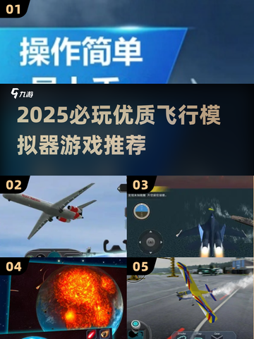 2025必玩✈飞行模拟器游戏TOP榜🔥截图1