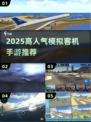 🎮2025超火模拟客机手游排行榜！✈