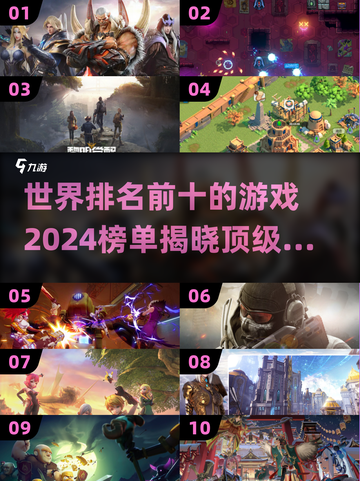 🔥2024世界排名前十游戏🔥你玩过几个？🎮截图1