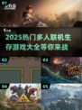 🔥2025超好玩多人联机生存游戏推荐🎮