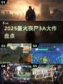 🔥2025最炸裂丧尸3A大作盘点💥