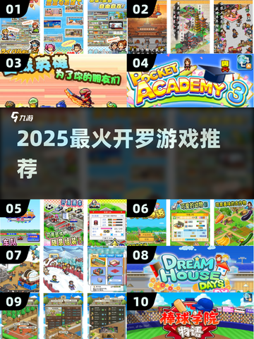 🔥2025最火开罗游戏TOP榜🎮截图1