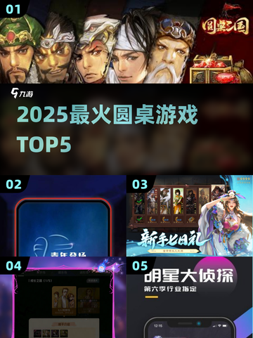 🔥2025最火圆桌游戏TOP5！🎲截图1