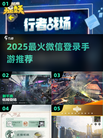 🔥2025最火微信登录手游TOP榜💥截图1