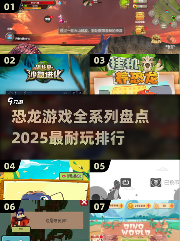 🦖2025必玩恐龙游戏🔥系列盘点❗恐龙迷不容错过🎮截图1