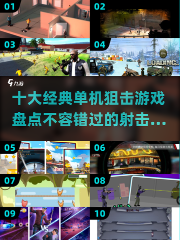 🎯十大经典狙击游戏盘点，单机玩家必玩！🔥截图1
