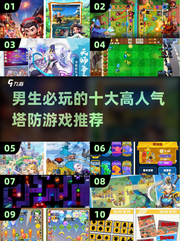 🔥男生必玩！十大高人气塔防游戏推荐🎮截图1