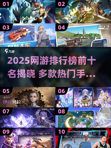 🔥2025网游排行榜TOP10曝光！🎮热门手游全盘点截图1