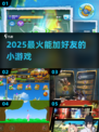 🔥2025最火小游戏竟能加好友？🎮