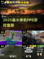 🔥2025最火单机FPSTOP5💥