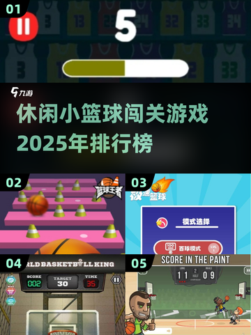 🏀2025超好玩小篮球闯关游戏推荐🔥休闲党必玩！截图1