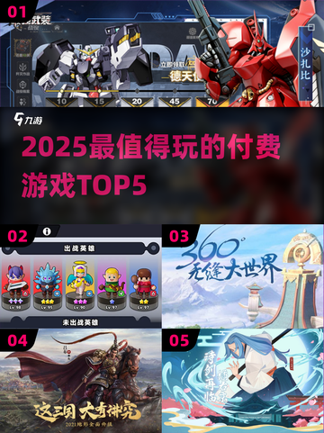 🔥2025最值得入手的5款付费神作！🎮截图1