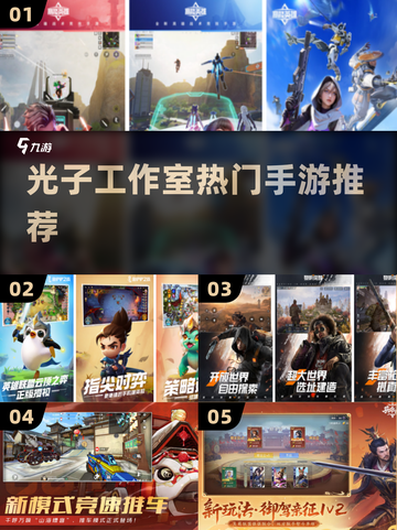 🔥光子爆款手游TOP5曝光！🎮截图1