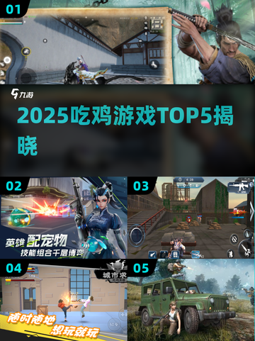 🔥2025吃鸡TOP5，三字神作曝光！💥截图1