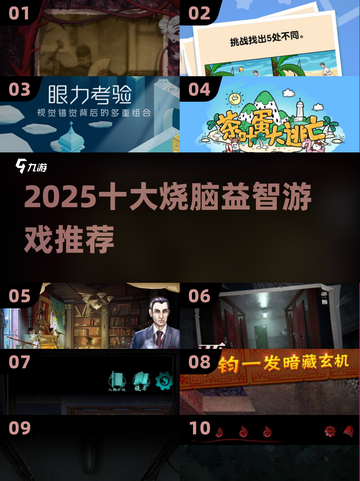 🔥2025十大烧脑游戏榜单出炉！🧠✨截图1