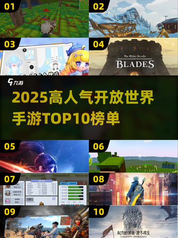 🔥2025高人气开放世界手游TOP10出炉！🎮玩不腻的全都有截图1