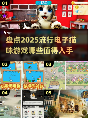 2025超火电子猫咪游戏大盘点👇萌宠爱好者必看！截图1