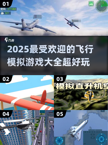 ✈2025超好玩飞行模拟手游推荐，快来体验空中冒险！截图1