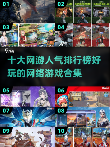 🔥2025十大热门网游排行榜🌟好玩到停不下来！截图1