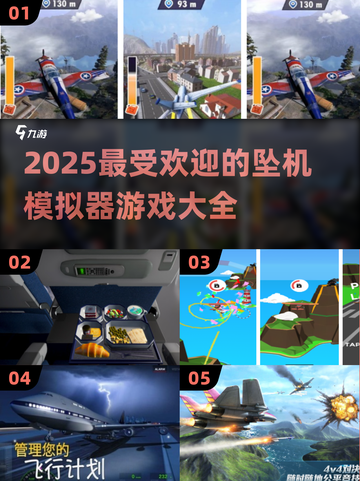 ✈2025最🔥坠机模拟器游戏排行榜，玩到停不下来！截图1
