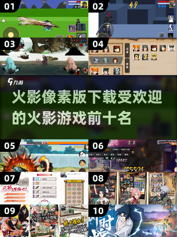 🔥2025最受欢迎火影游戏前十名🎉像素版下载链接截图1