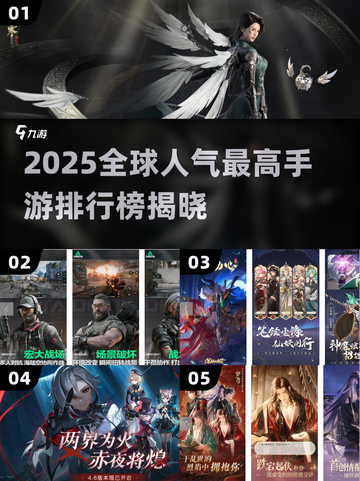 🎮2025人气手游TOP榜🔥高在线人数游戏揭秘！截图1