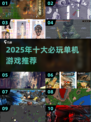 🔥2025单机游戏TOP10出炉！这100款太上头🎮