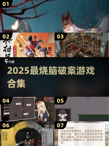 🔥2025最烧脑破案游戏合集💥解谜控必玩！🕵‍♂🎮截图1