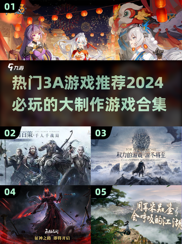 2024必玩🔥3A游戏合集🎉下载清单在这里！截图1