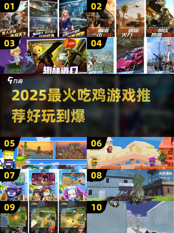 🔥2025最火吃鸡游戏推荐，玩到停不下来！🎮截图1