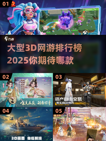 🔥2025大型3D网游排行榜🌟玩家必看盘点！🎮截图1