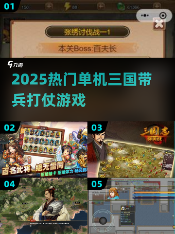 🔥2025最燃单机三国战纪🎮截图1