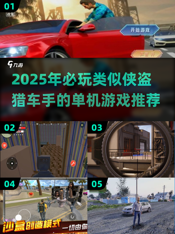 🔥2025单机神作！这些游戏堪比GTA💥🎮截图1