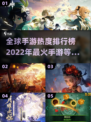 🔥2022全球手游热度排行榜✨你玩过的有几个？