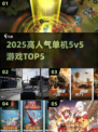 🔥2025最火单机5v5游戏TOP5💥
