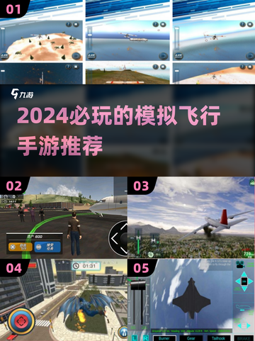 2024必玩🔥模拟飞行手游推荐✈截图1