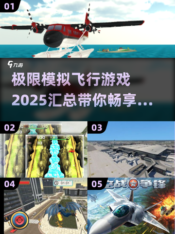 ✈2025最全飞行模拟游戏汇总，真实体验极限飞行！截图1