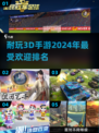 2024最受欢迎🔥3D手游排名✨耐玩到停不下来！