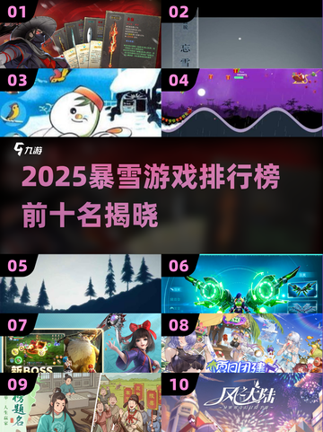 🔥2025暴雪游戏排行榜TOP10出炉！🎮🔥截图1
