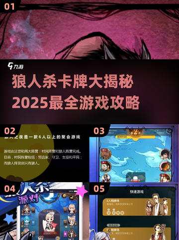 🔥狼人杀卡牌全介绍！2025最火爆游戏大全✨截图1