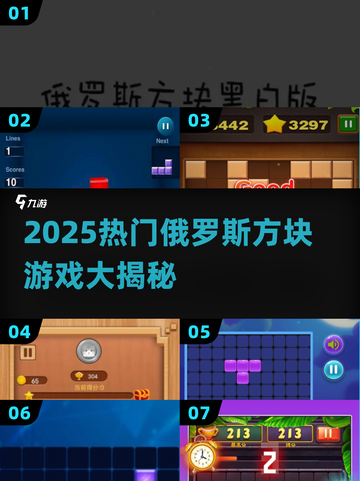 2025🔥爆款俄罗斯方块游戏大合集💥🎮截图1