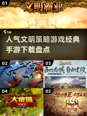 2024必玩🔥文明策略手游🔥经典盘点下载链接截图1