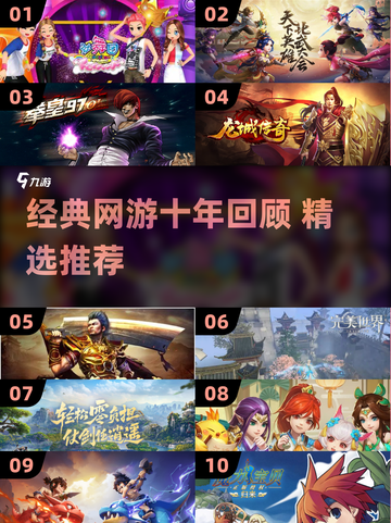 中国网游回忆杀！2000-2010经典网游大汇总🎮✨截图1