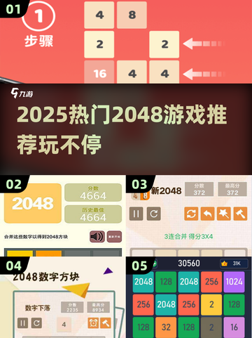 🔥2048单机版下载推荐！2025热门游戏汇总来袭🎮截图1