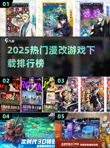🔥2025漫改游戏TOP榜！二次元玩家必冲🎮截图1