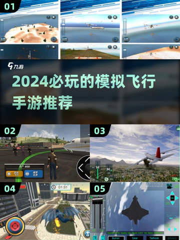 2024必玩🔥模拟飞行手游推荐✈截图1