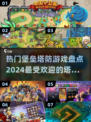 2024必玩🔥热门堡垒塔防游戏合集💎