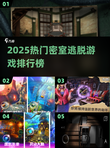 🔥2025最火密室逃脱游戏TOP榜💥解谜控必玩！✨截图1