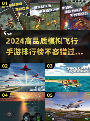 2024高品质✈模拟飞行手游排行榜🔥截图1